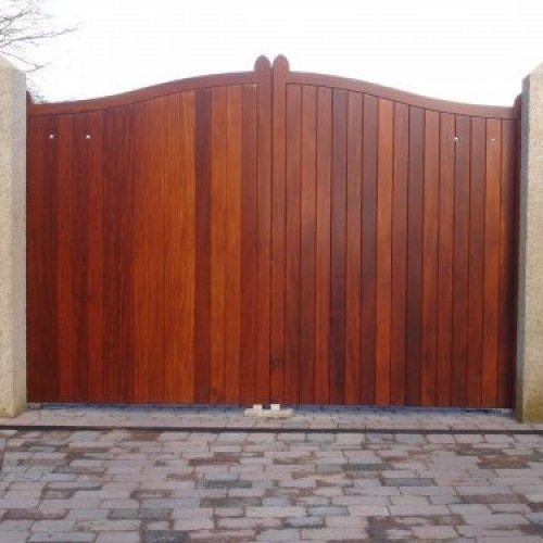 Solid Wooden Gates